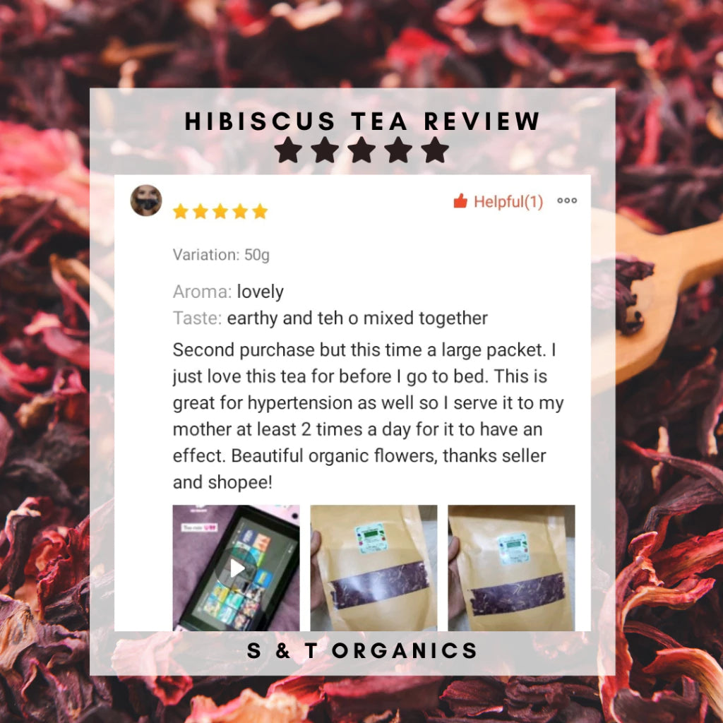 Natural Dried Hibiscus Flowers | Herbal Tea & Health Drink | Supports Cooling, Blood Pressure, Skin Beauty