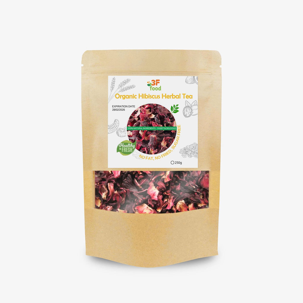Natural Dried Hibiscus Flowers | Herbal Tea & Health Drink | Supports Cooling, Blood Pressure, Skin Beauty