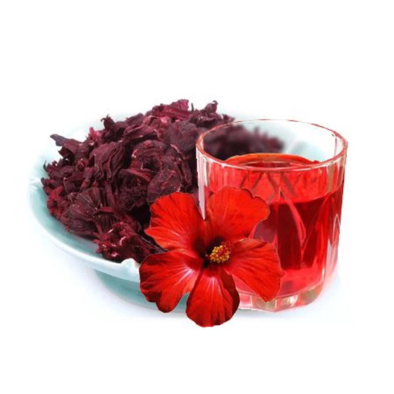 Natural Dried Hibiscus Flowers | Herbal Tea & Health Drink | Supports Cooling, Blood Pressure, Skin Beauty
