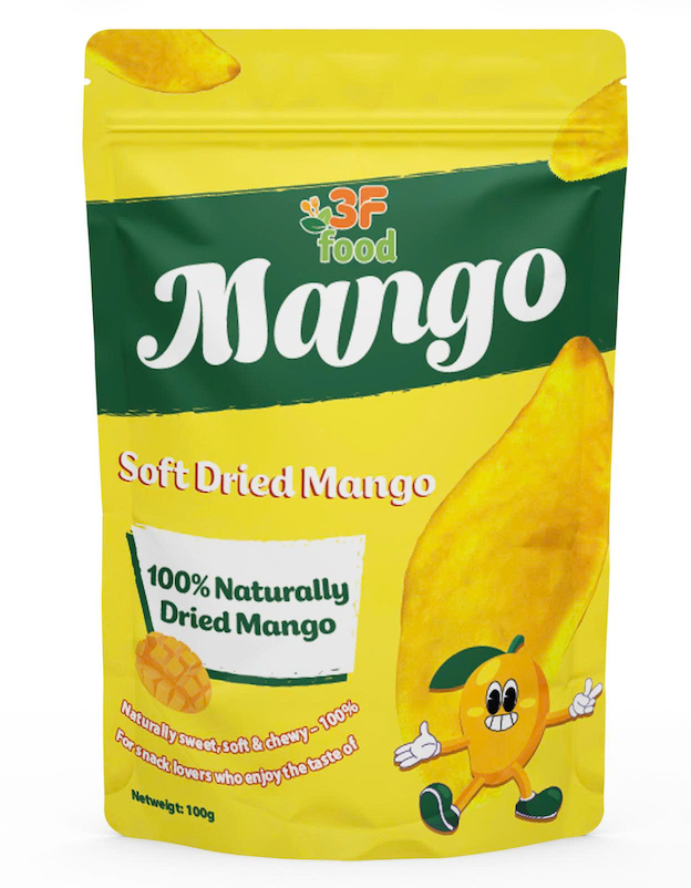 3F Dried Mango with Salt & Chili – Healthy Spicy Sour Snack